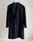 Emmanuel Ungaro Black Cashmere Wool Coat - Hey Jude