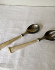 Pearlescent Salad Serving Spoon Set