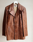 Pecan Leather Jacket