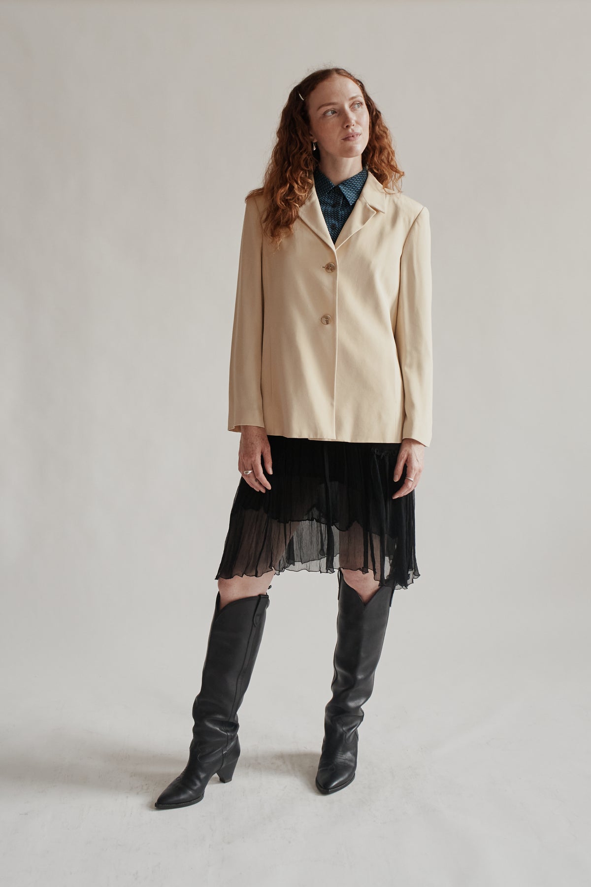 Butter Silk Minimalist Blazer