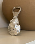 Silver Oyster Shell Bottle Opener - Hey Jude