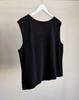 St John Black Wool Round Neck Knit