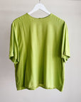 Chartreuse Silk Tee