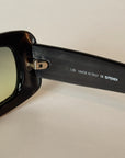 Fendi Y2K Dark Chrome Rectangle Sunglasses - Hey Jude