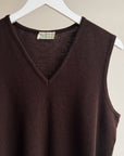 Cedar V-Neck Wool Sweater Vest