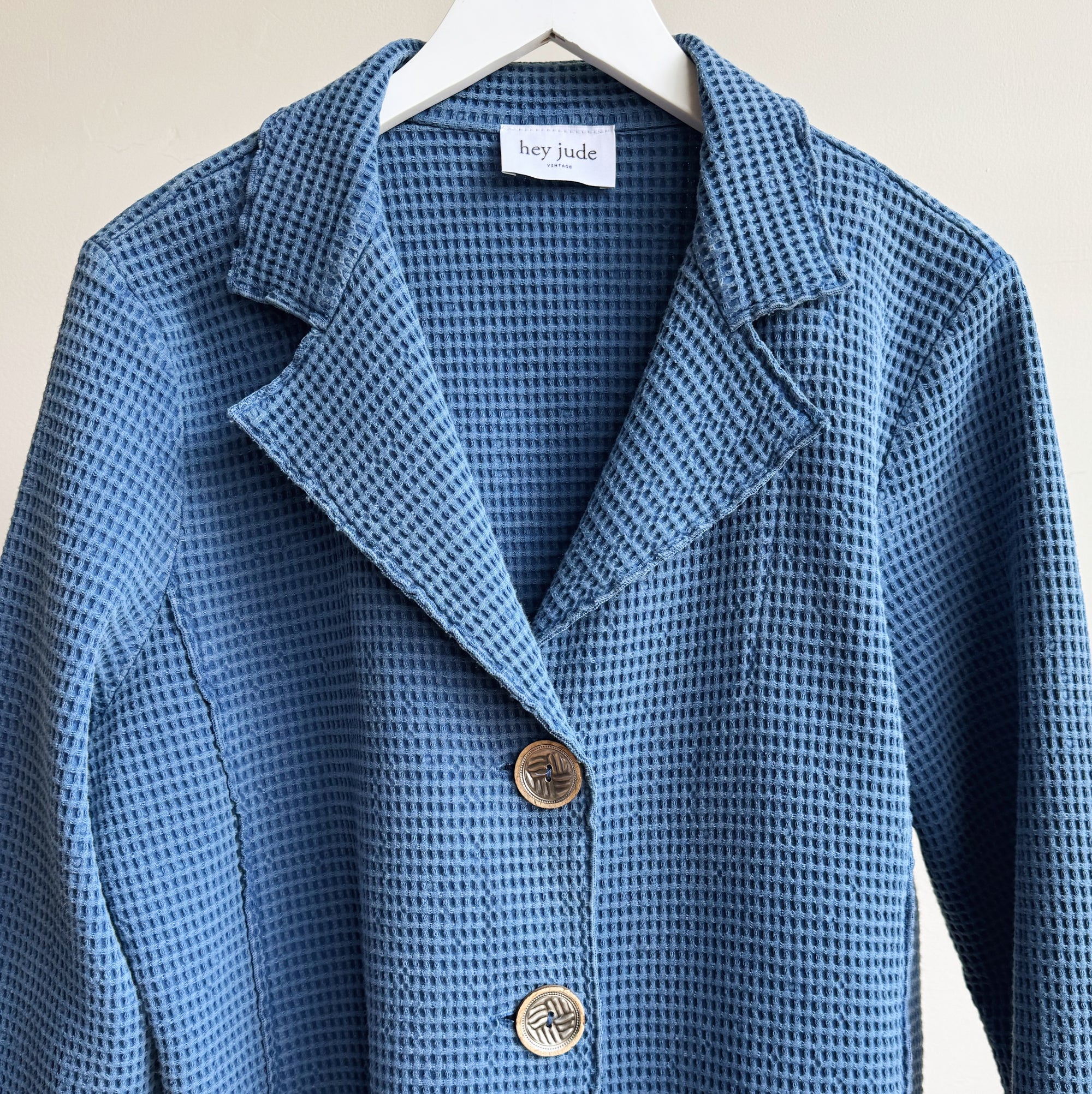 Ocean Cotton Waffle Chore Jacket
