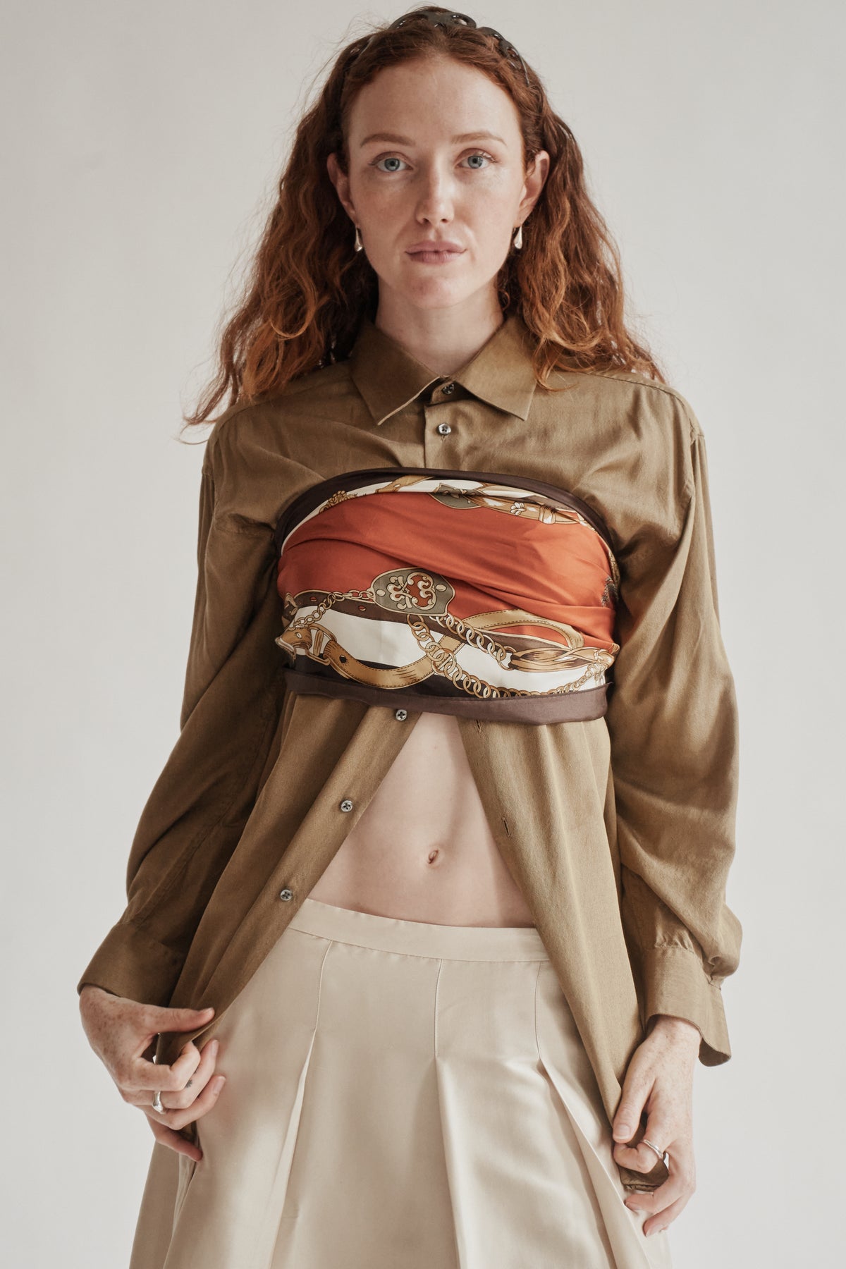 Dijon Classic Silk Button Down