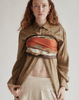 Dijon Classic Silk Button Down