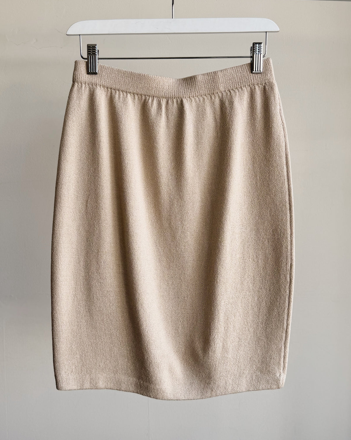 St John Dune Wool Knit Skirt