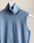 Cloud Blue Turtleneck Knit