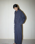 Deiji Studios | Linen Square Pocket Pant in Ink