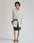 Cream Classic Cotton Button Up - Hey Jude