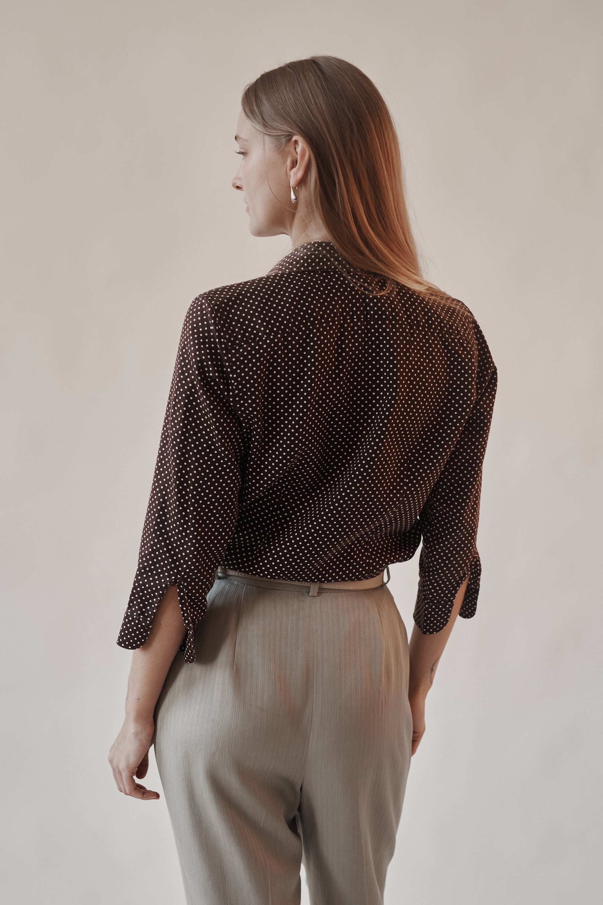 Bay Leaf Silk Trousers