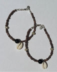 Sea + Pattern | Cowry Anklet