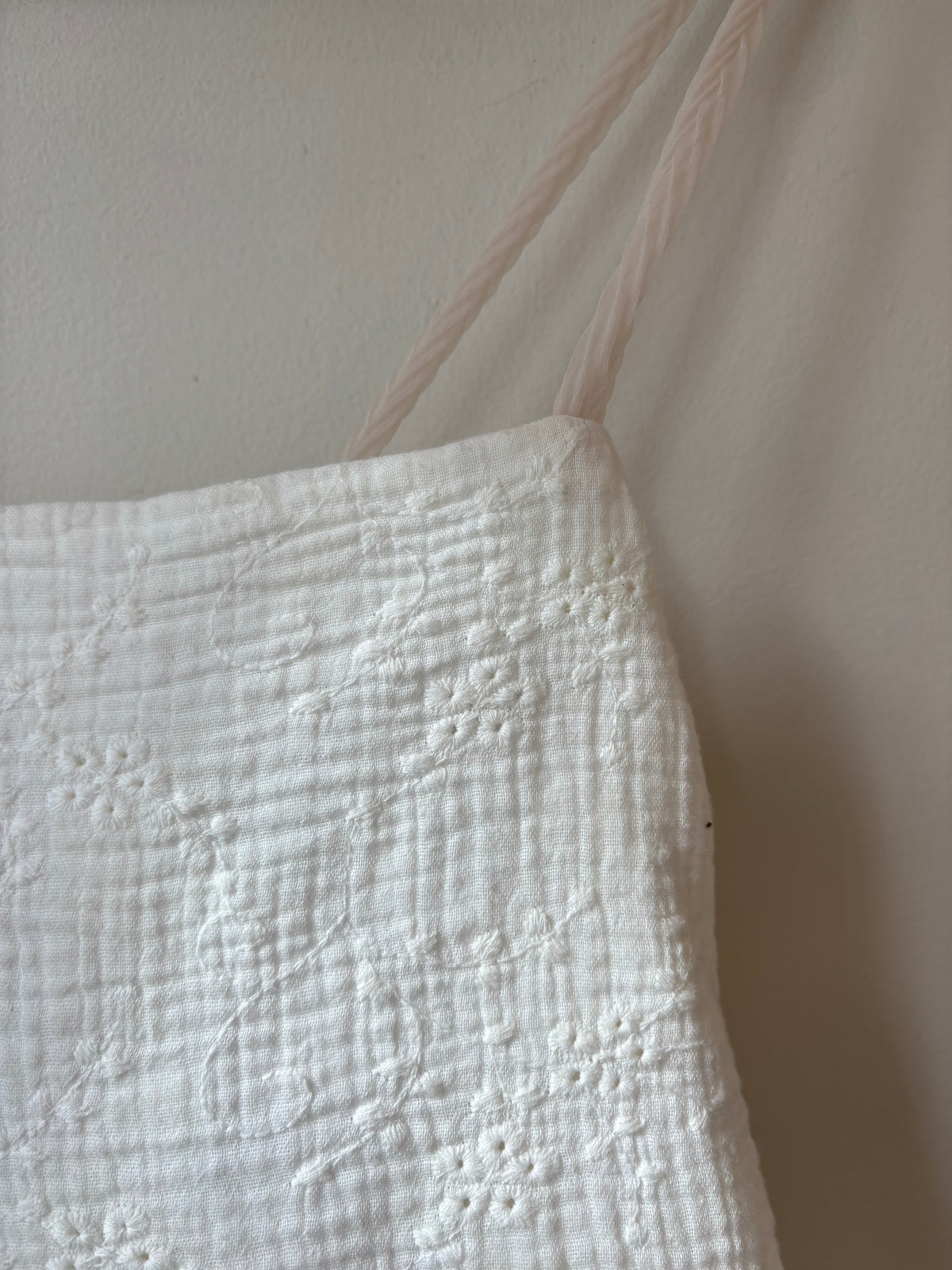 Javia Leung | Eyelet Tie Top
