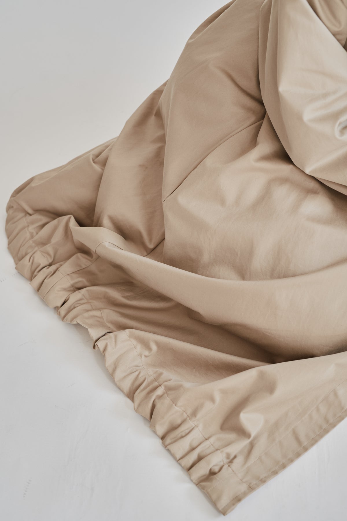 Javia Leung | Bubble Hem Trench Coat