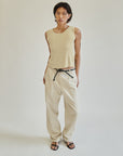 Butter Silk Ribbed Sleeveless Top - Hey Jude