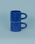 Cobalt Blue Ceramic Mug - Hey Jude