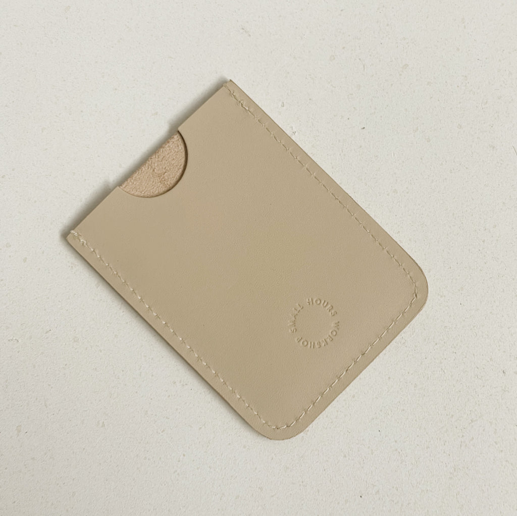 Almond Slim Card Holder