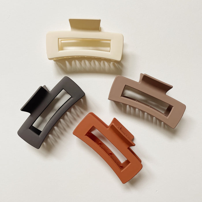 Large Rectangle Hair Claw