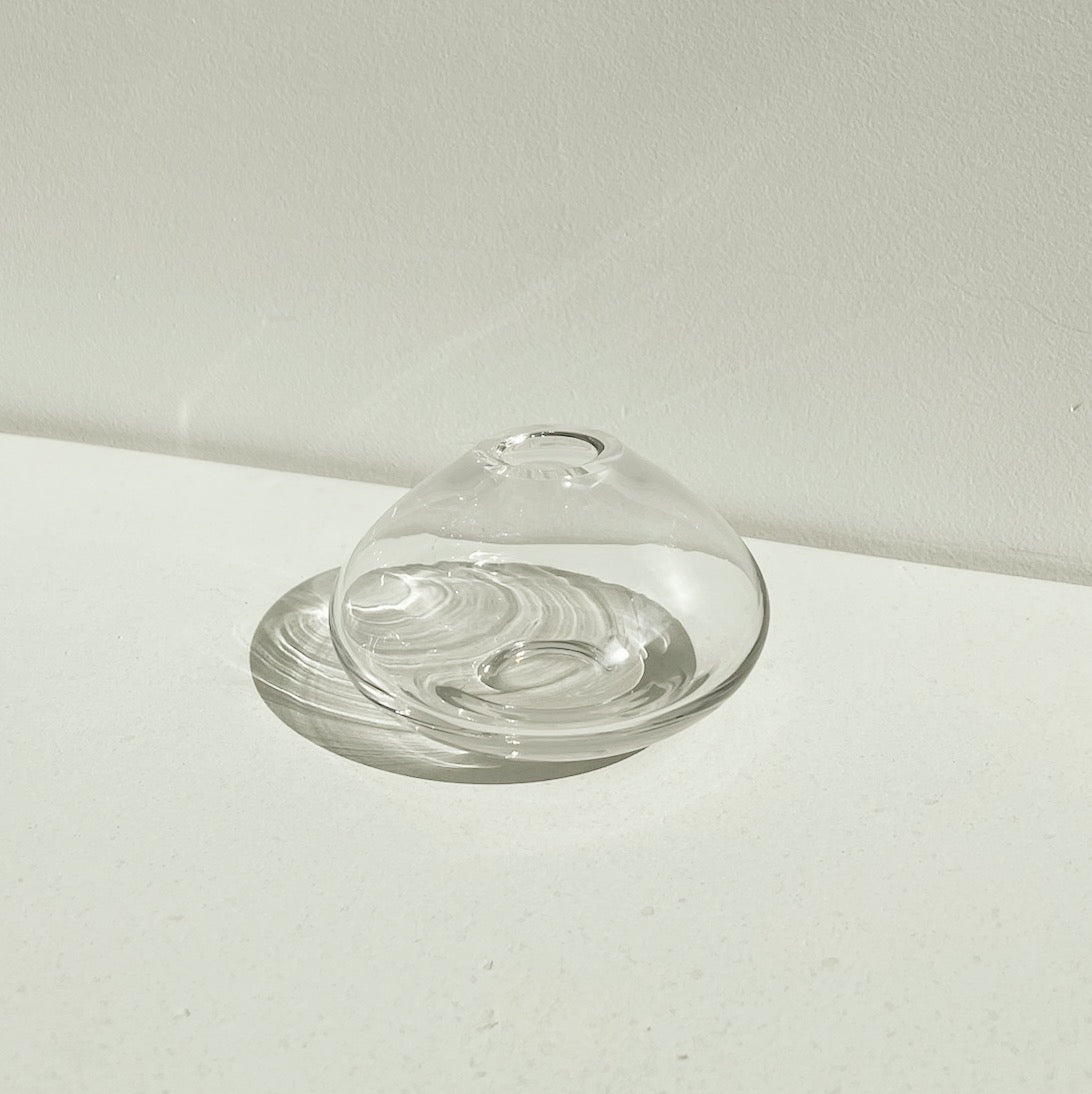 Clear Glass Bud Vases