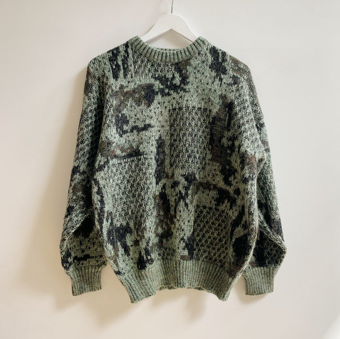 Mint Multi-colour Knit Pullover