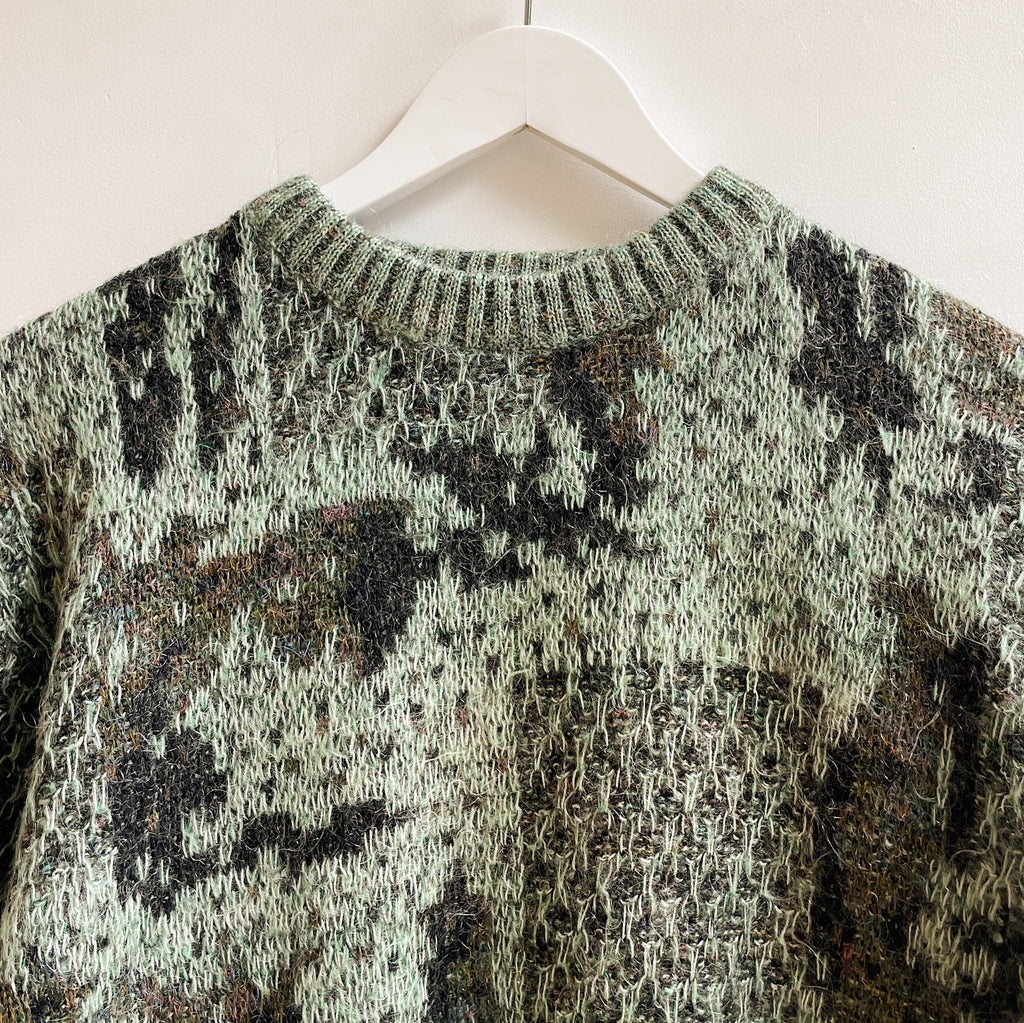 Mint Multi-colour Knit Pullover