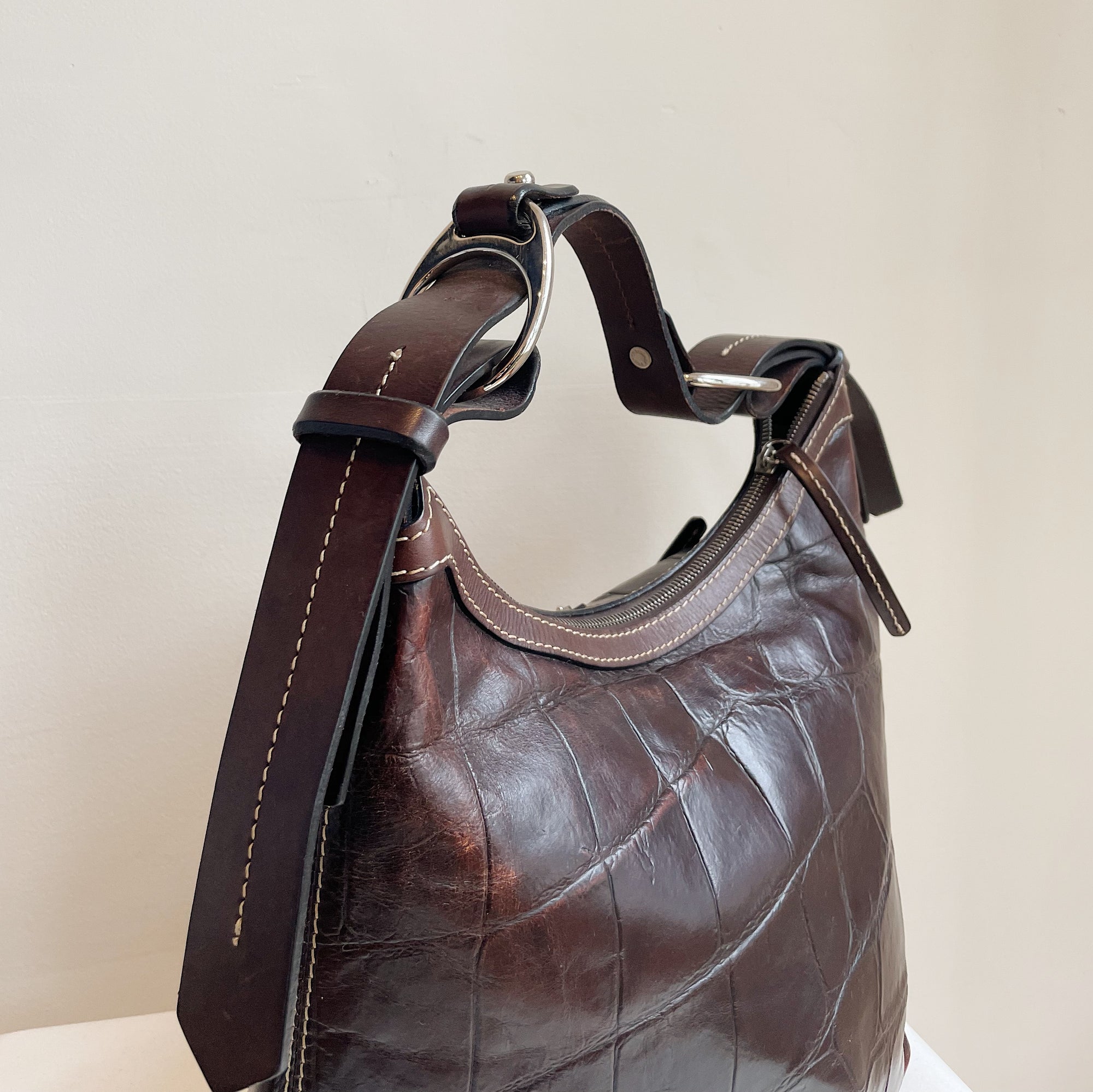 Dooney &amp; Bourke Croc Leather Bag