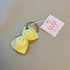 Melo Melo | Handcrafted Leather Farfalle Keychain in Butter - Hey Jude