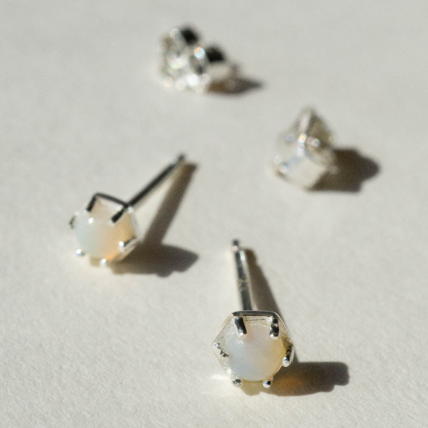 Foe & Dear | Aurora Opal Studs