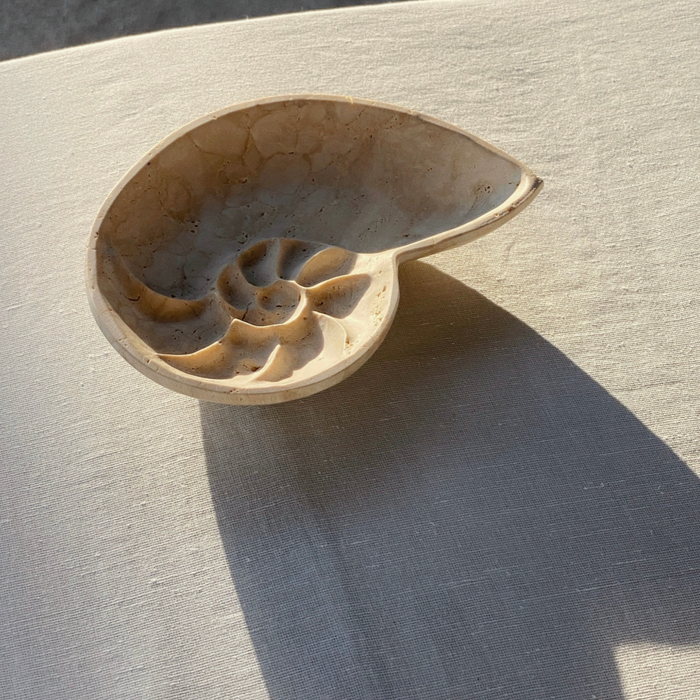 Foe & Dear | Nautilus Keepsake Dish in Sand