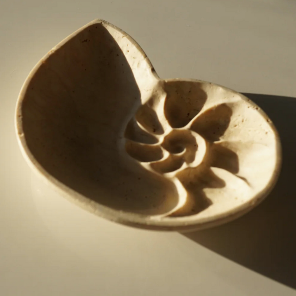 Foe & Dear | Nautilus Keepsake Dish in Sand