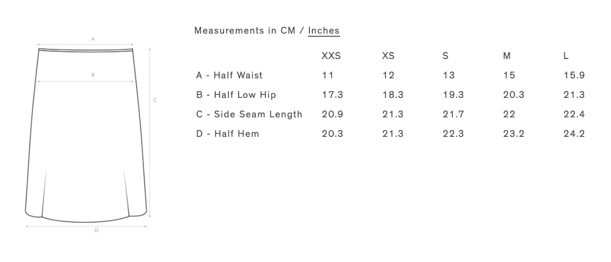 Deiji Studios | Scarf Midi Skirt in Black - Hey Jude