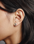 Wolf Circus | Cora Citrine Studs in Silver - Hey Jude