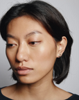 Wolf Circus | Cora Citrine Studs in Silver - Hey Jude