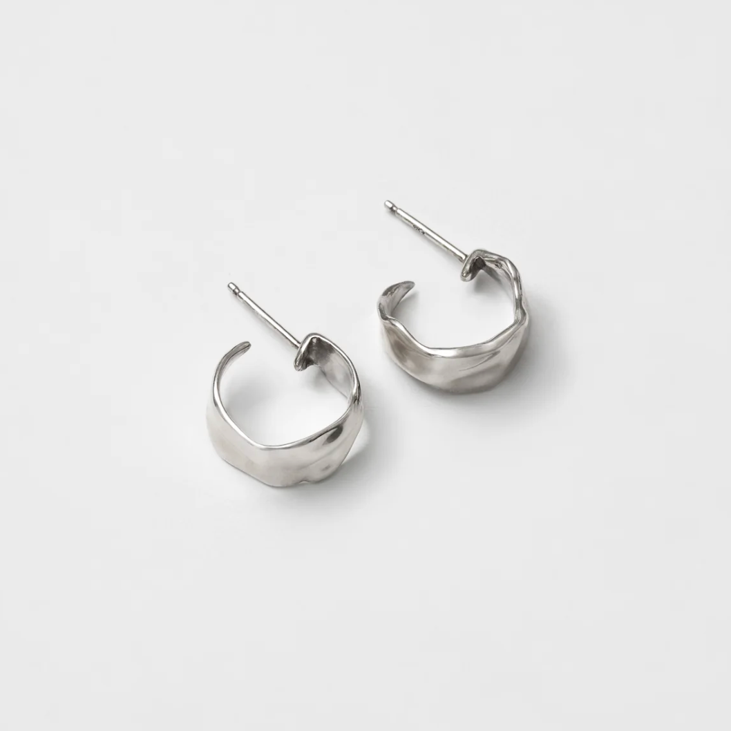 Wolf Circus | Small Ciara Hoops in Silver - Hey Jude