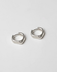 Wolf Circus | Isla Pointed Hoops in Silver - Hey Jude