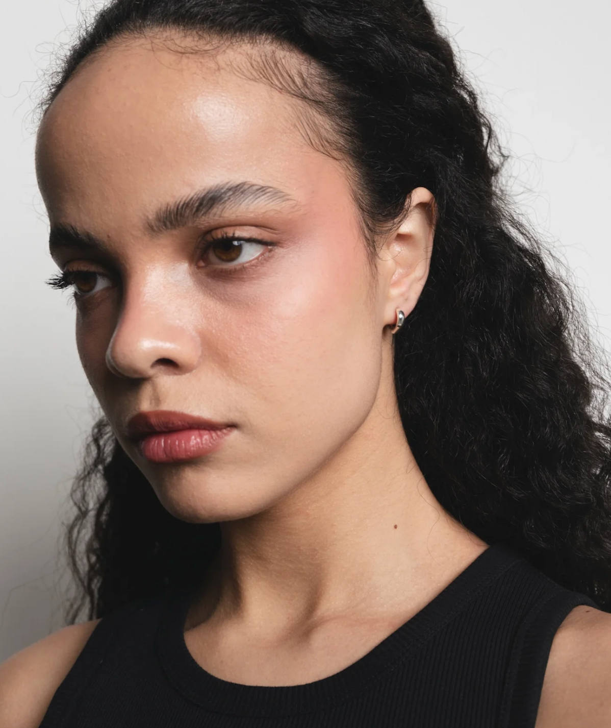 Wolf Circus | Isla Pointed Hoops in Silver - Hey Jude