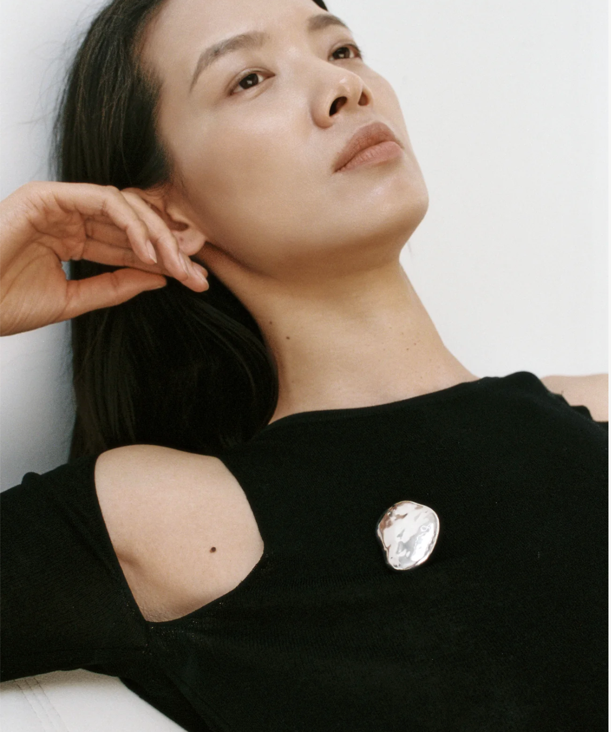 Wolf Circus | Bean Brooch in Silver - Hey Jude