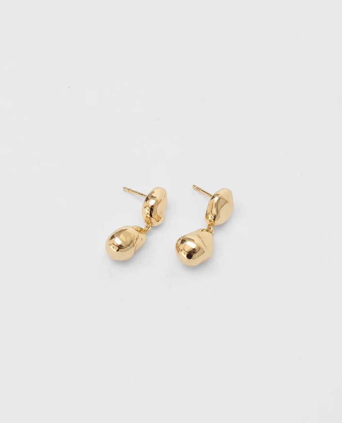 Wolf Circus | Pinto Earrings in Gold