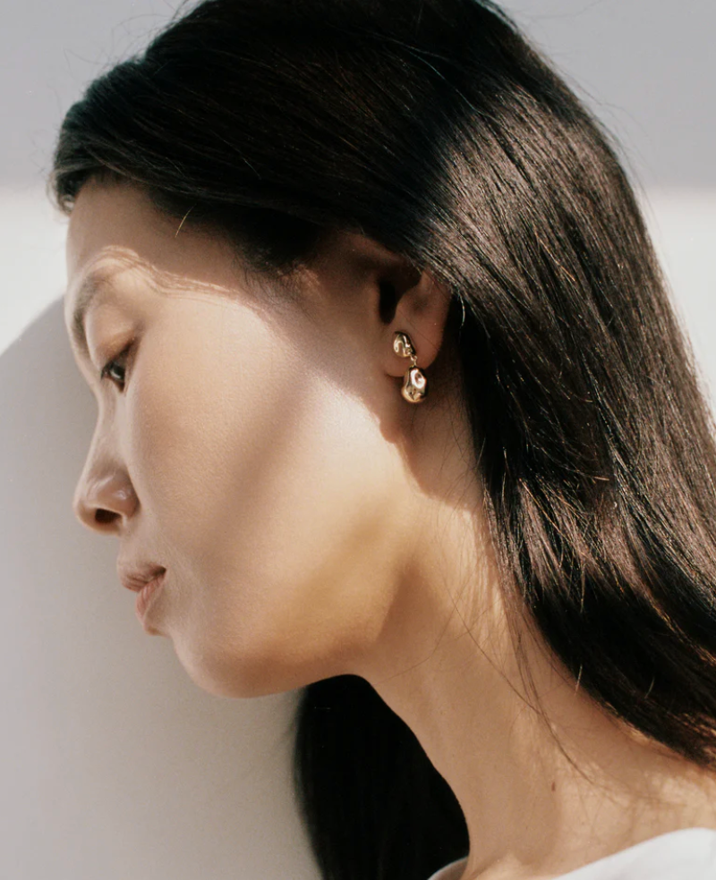 Wolf Circus | Pinto Earrings in Gold
