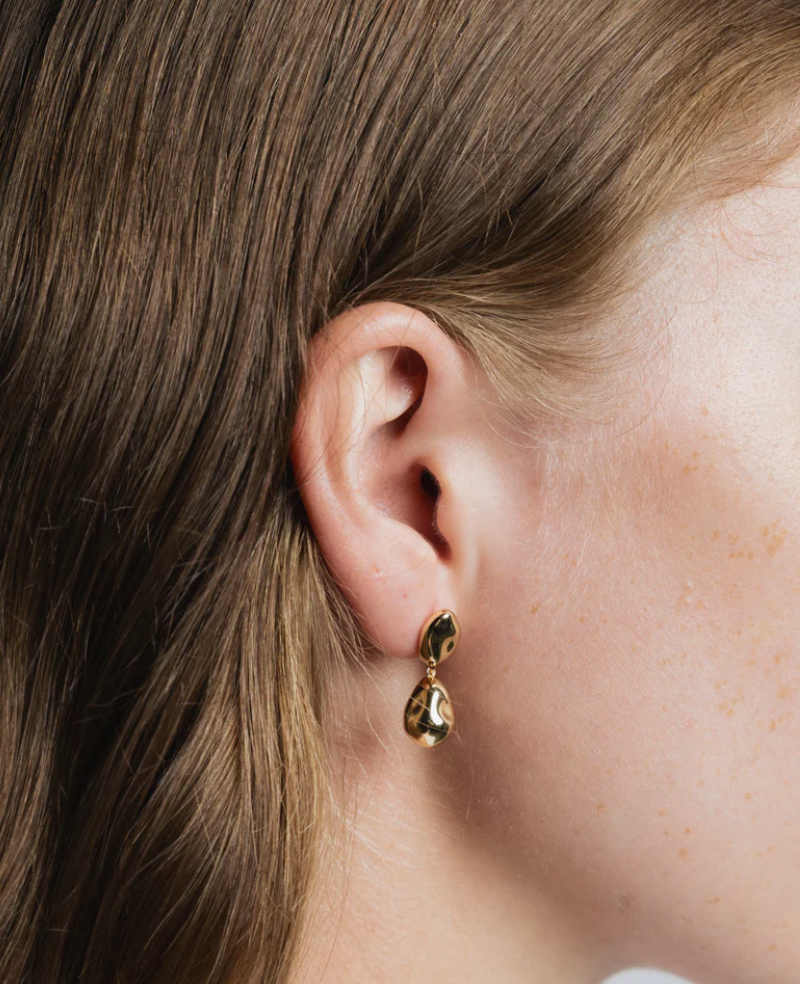 Wolf Circus | Pinto Earrings in Gold
