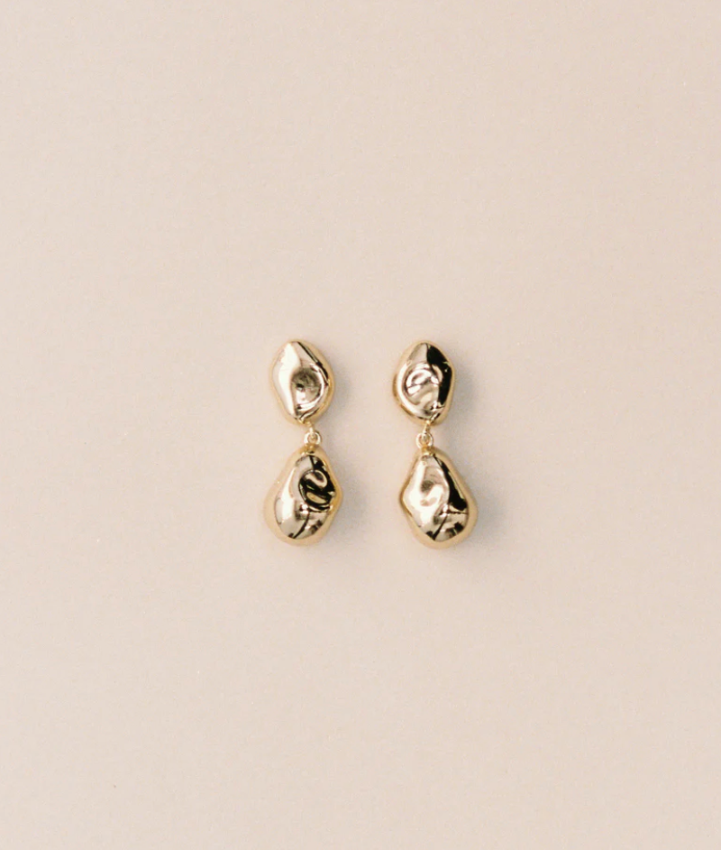 Wolf Circus | Pinto Earrings in Gold