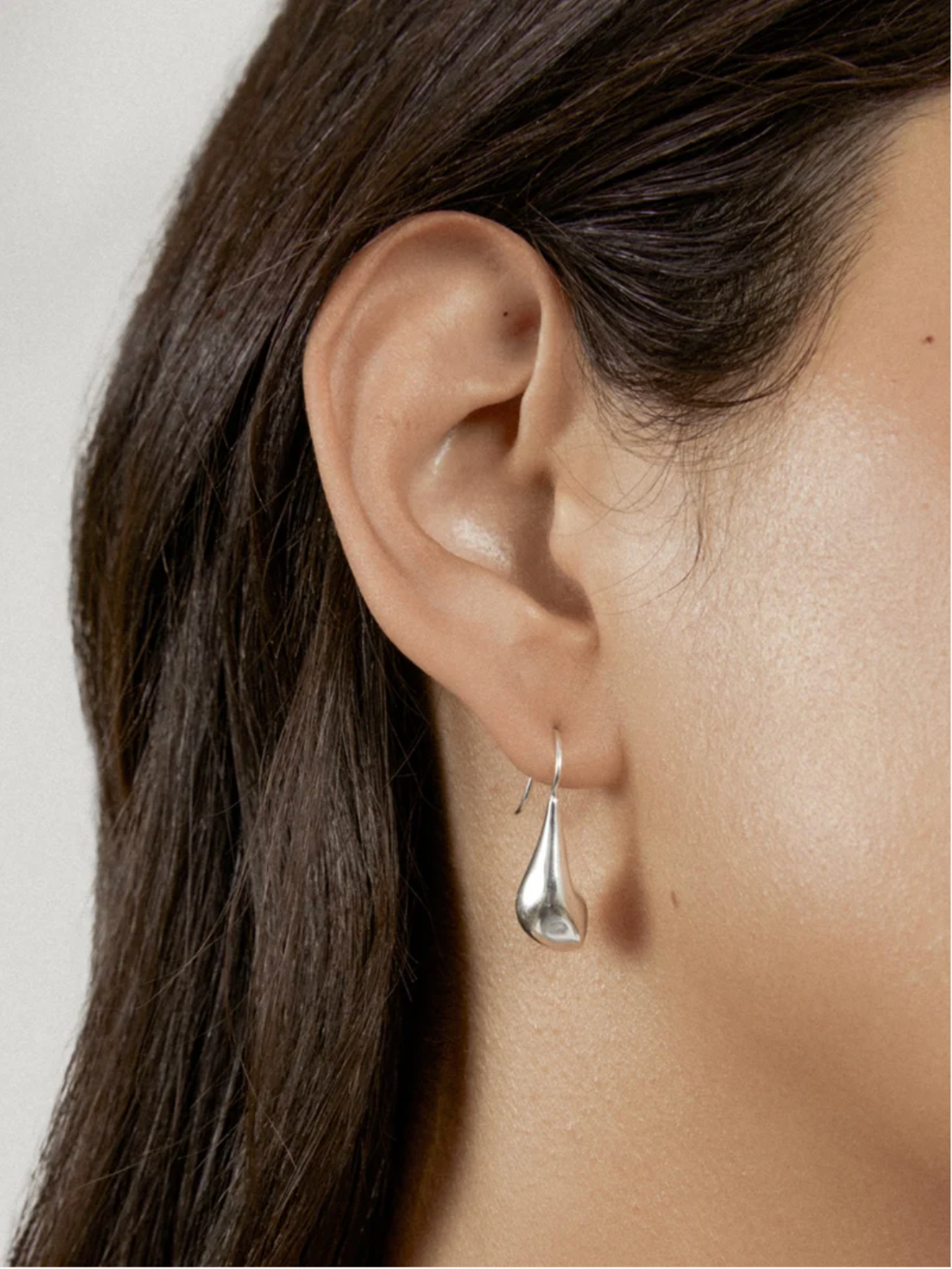 Wolf Circus | Sage Drop Earrings in Silver