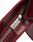 Mas1 | Bruna Leather Crossbody in Garnet