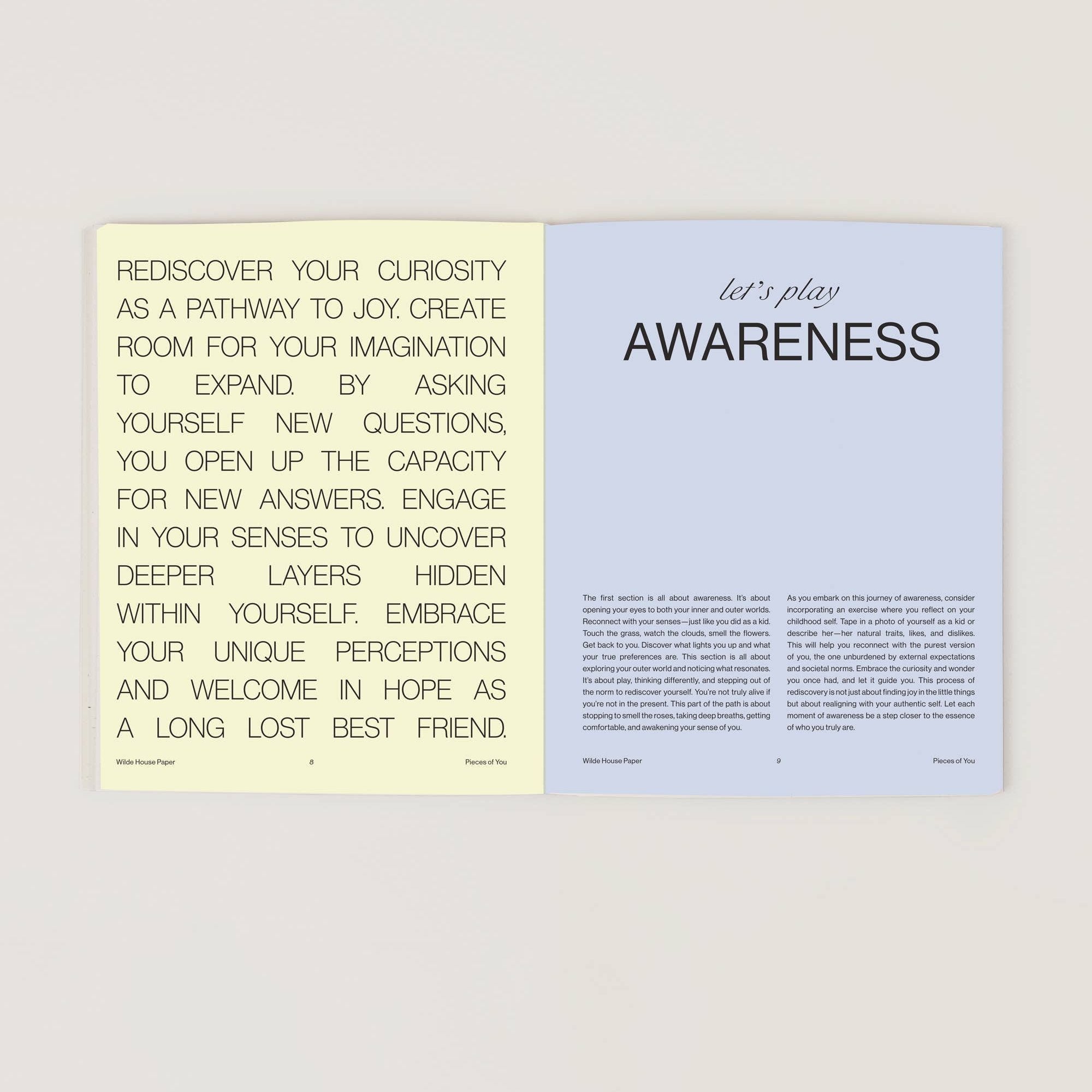 Wilde House Paper | Pieces of You Journal