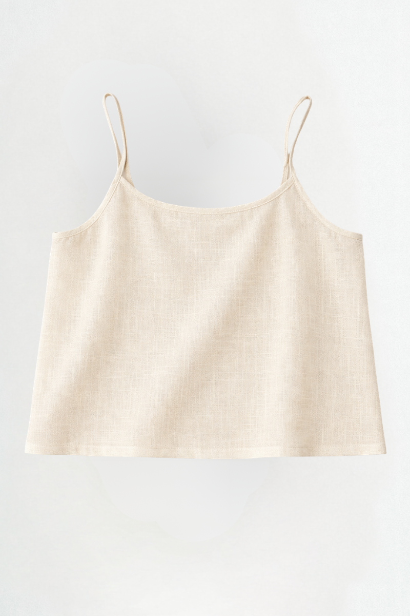 Wildflo Studio - Linen Camisole Ecru: Ecru / S - Hey Jude