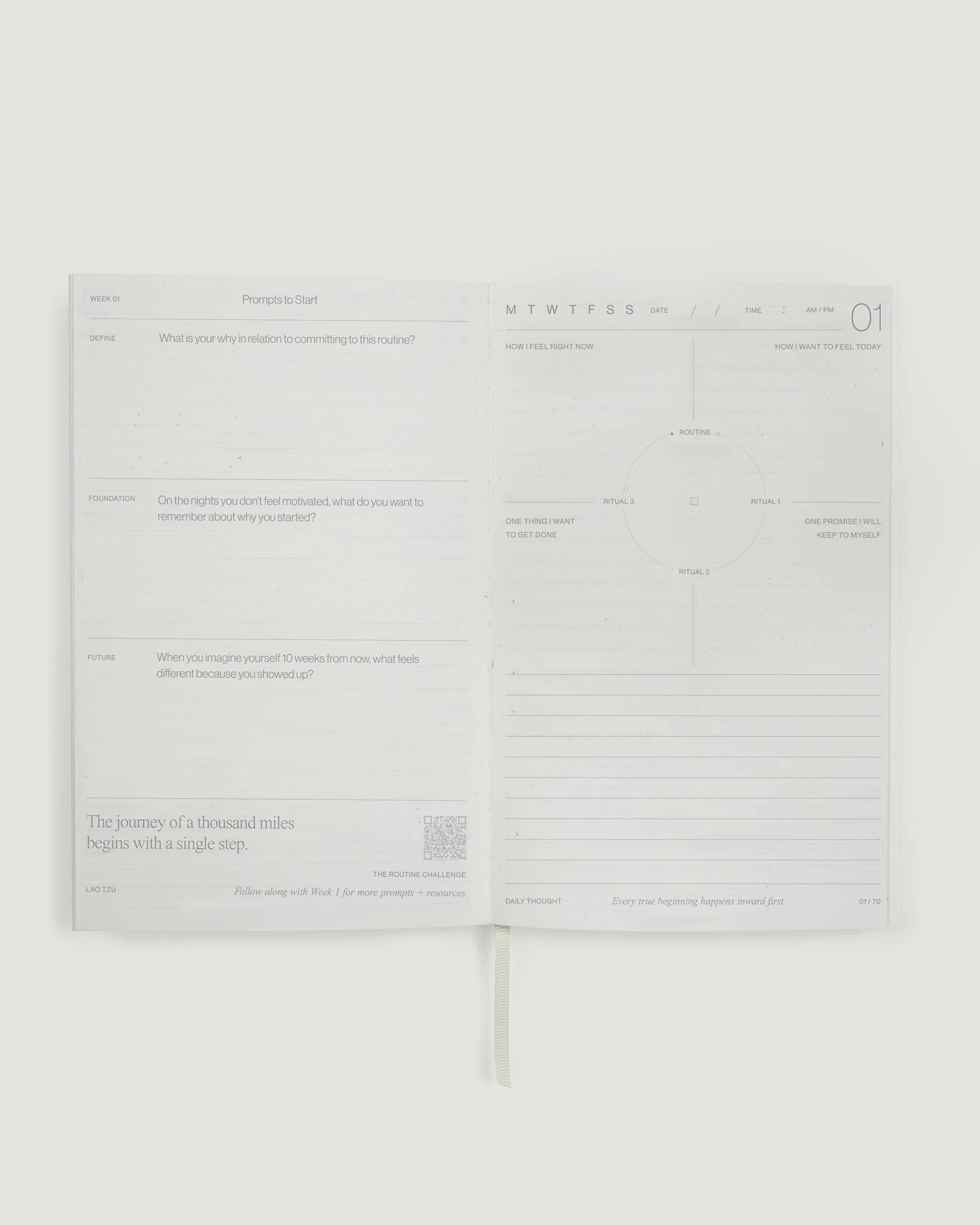Wilde House Paper - Morning Routine Journal - Hey Jude