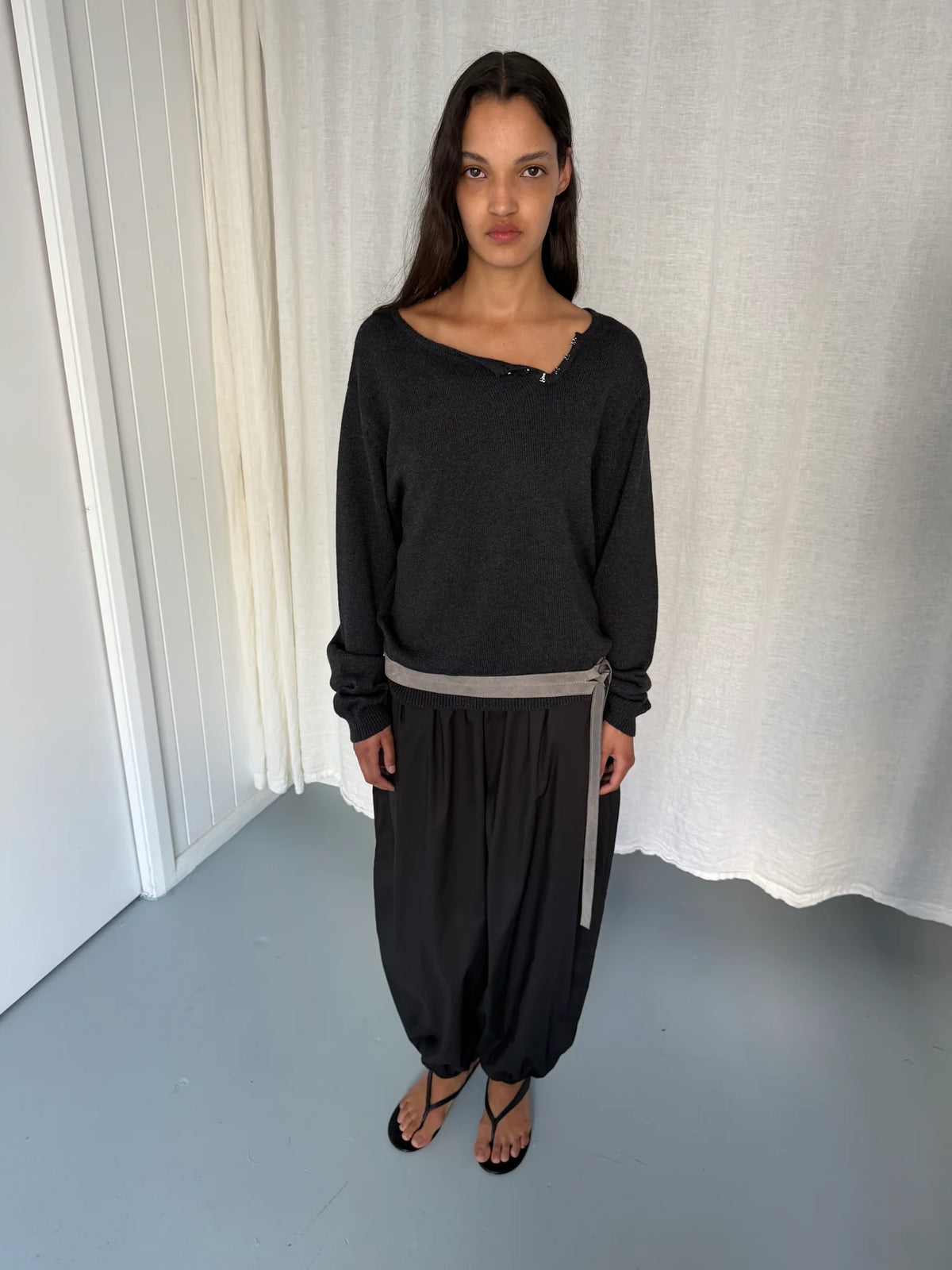 Deiji Studios | Balloon Pant in Black