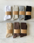 Billy Bamboo | Ribbed Cotton Socks